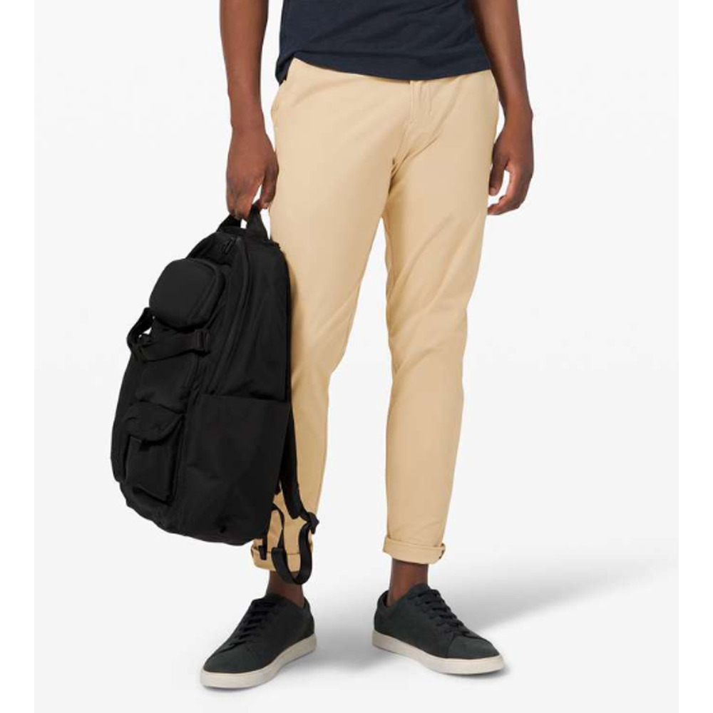 414 - LULULEMON Commission Pant Slim 32" *Warpstreme Trench in 28W